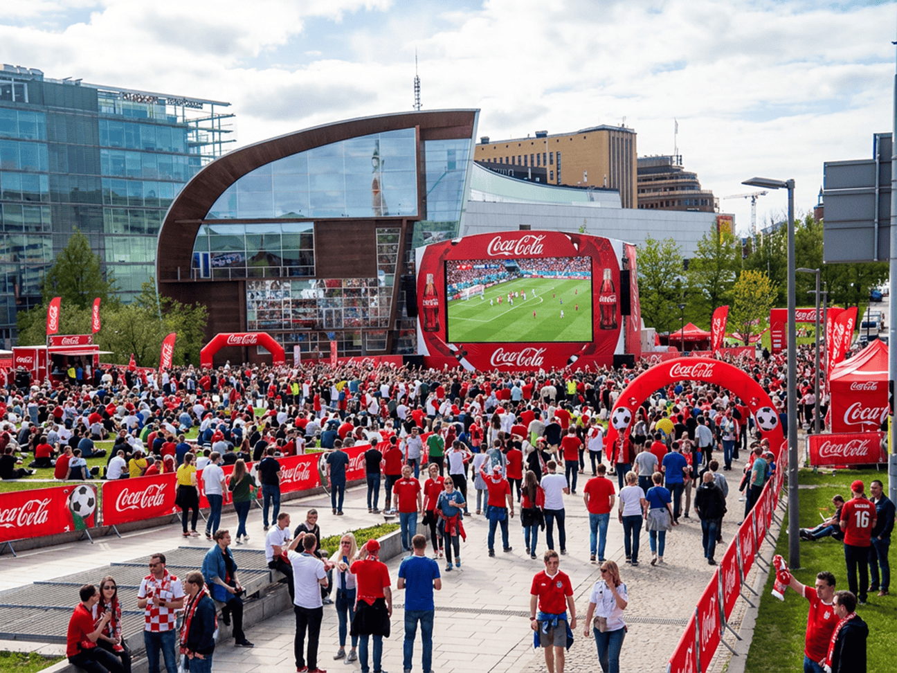all happenings — Coca Cola Fan Zone