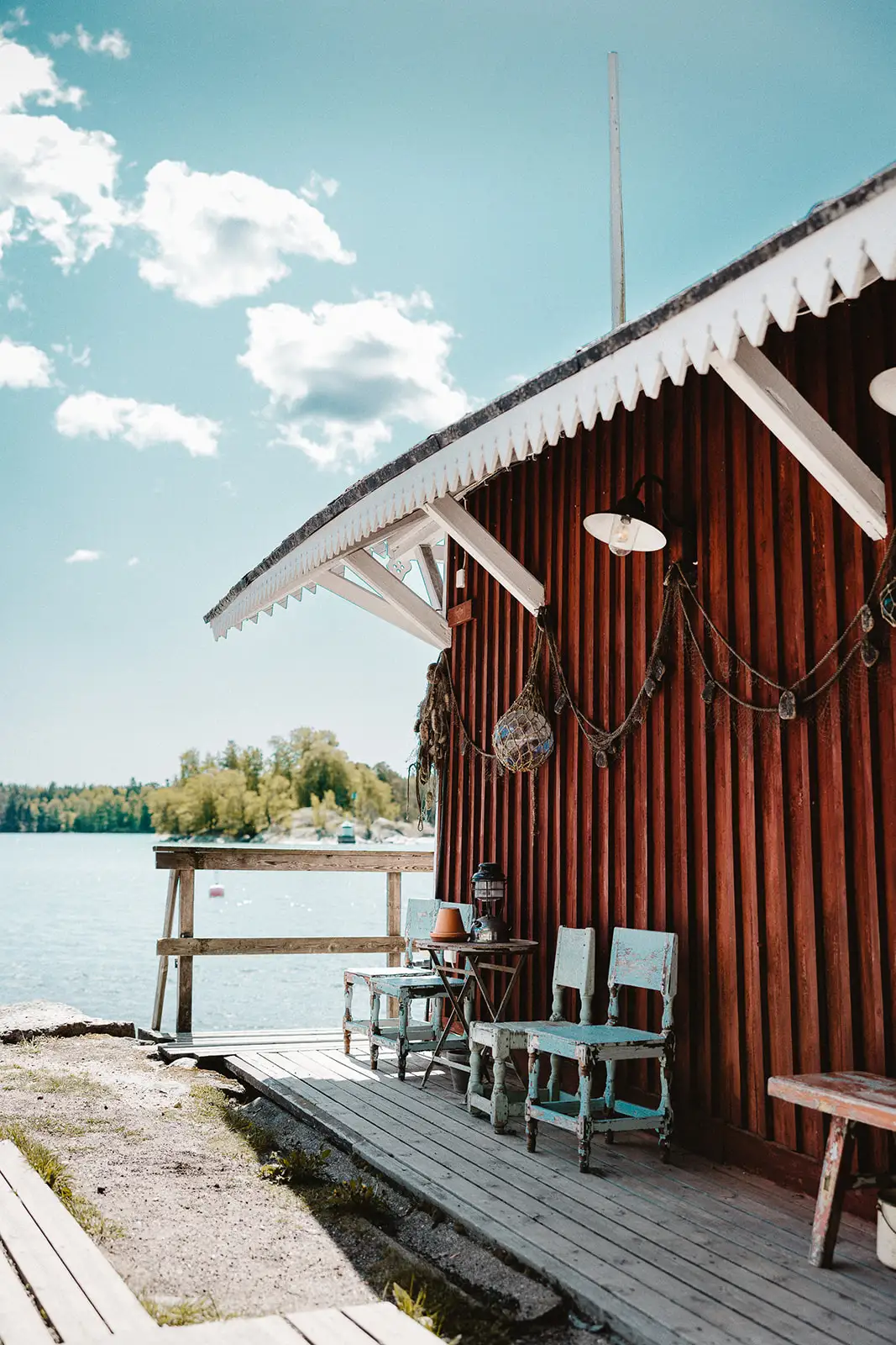Villa Furuvik Beach sauna