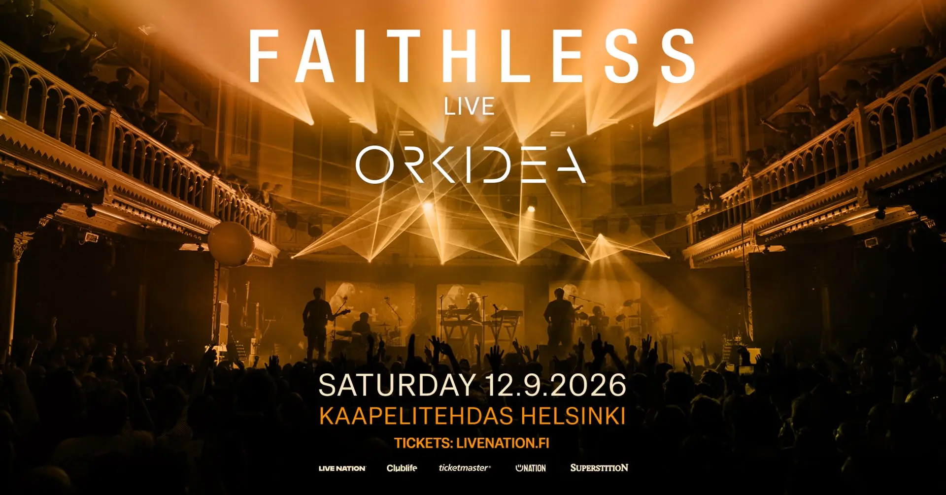 music & festivals — Faithless live