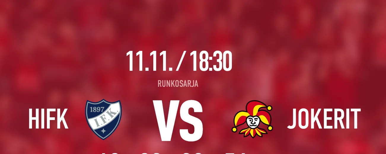 all happenings — HIFK vs. Jokerit